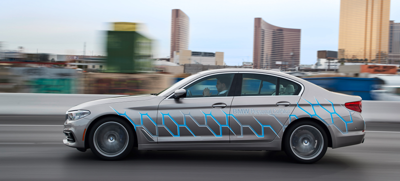 Illustration for article titled BMW: Go Ahead, Take Your Hands Off The Wheel Of Our 5 Series Prototype, It's Fine